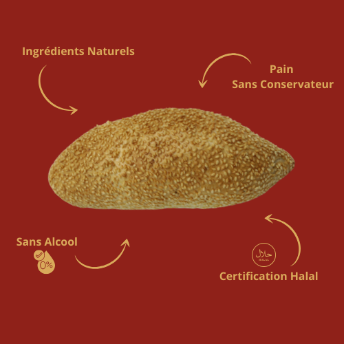 Pain Sandwich Aux Sésames Ma boutique